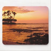 Große Insel, Hawaii. Sunset, Big Island Hawaii.2 Mousepad (Vorne)