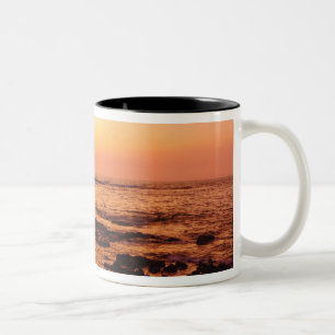 Große Insel, Hawaii. Sunset, Big Island Hawaii.2 Zweifarbige Tasse