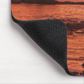Große Insel, Hawaii. Sunset, Big Island Hawaii. Mousepad (Ecke)