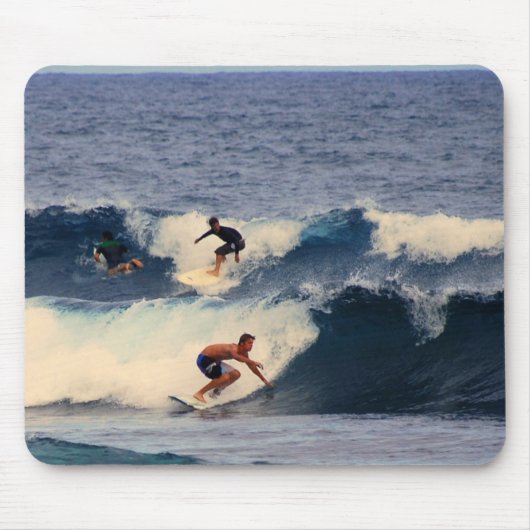 Große Insel Hawaii Surfer Mousepad (Vorne)