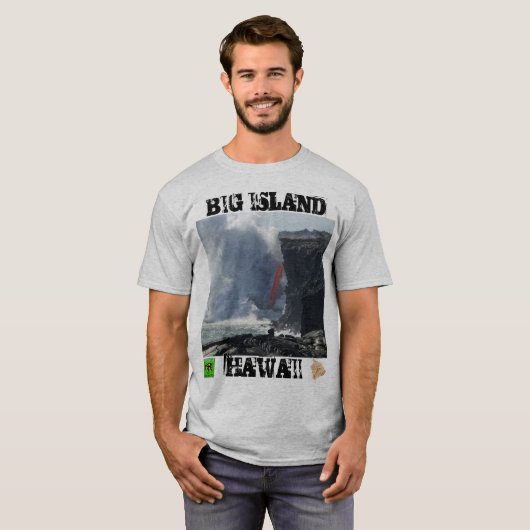 GROSSE INSEL, HAWAII T-Shirt (Vorne ganz)