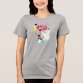 Große Insel Tri-Blend Shirt (Vorderseite)