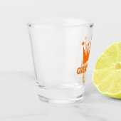 Größe | Inspirierende Krone Erfolg Schnapsglas (Links)