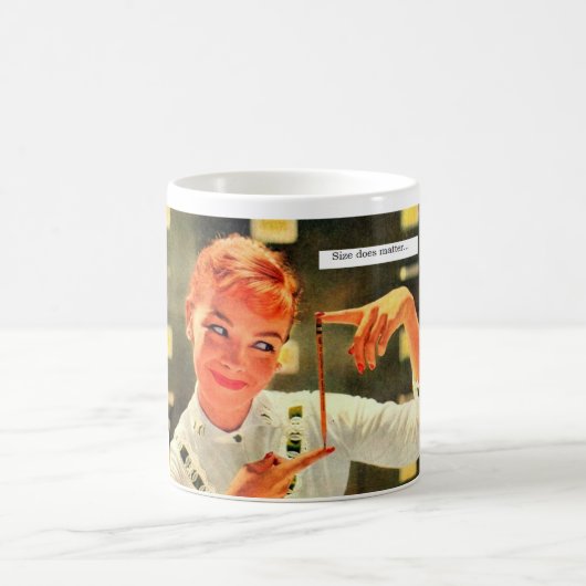 Größe ist Tasse von Bedeutung (Mittel)