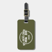 Große Jacke Creek Wild und Landschaftlicher Fluss Gepäckanhänger (Vorderseite vertikal)