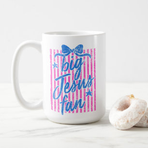 Große Jesus Fan Kaffee-Tasse Kaffeetasse