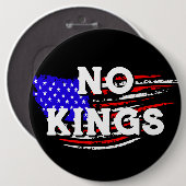 Große Jumbo-Größen, keine Könige | Protest gegen T Button (Vorne & Hinten)