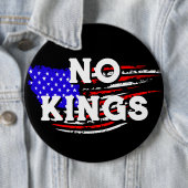 Große Jumbo-Größen, keine Könige | Protest gegen T Button (Beispiel)