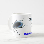 Große Käfer-Tasse Kaffeetasse (Vorderseite Links)