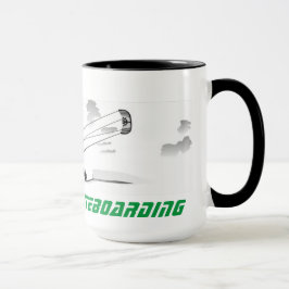 Große Kaffee-Tasse - Kitesurfing Tasse