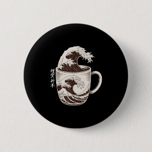 Große Kaffeemaschine japanische Art Tasse Caffe Button