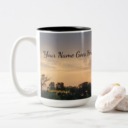 Große Kaffeetasse (Mit Donut)