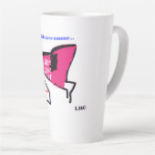 Große Kaffeetasse - Boom! Sie ist mit Liebe gemach Milchtasse (Rechte Ecke)