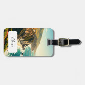 Große kalifornische Küste Gepäckanhänger (Vorderseite horizontal)