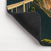 Große kalifornische Küste Mousepad (Ecke)