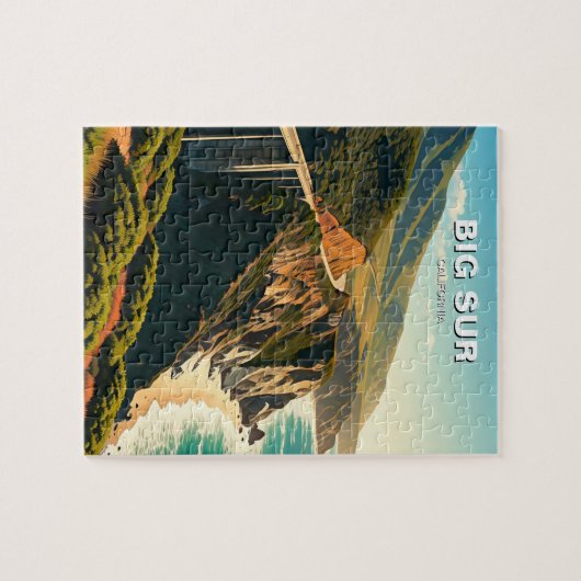 Große kalifornische Küste Puzzle (Horizontal)