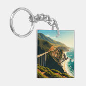 Große kalifornische Küste Schlüsselanhänger (Vorderseite links)