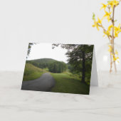 Große Kanu-Gruß-Karte Karte (Gelbe Blume)