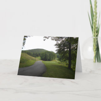 Große Kanu-Gruß-Karte Karte