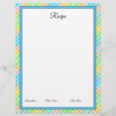 Große Karierte Rezeptorbrille (Vorderseite)