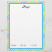 Große Karierte Rezeptorbrille (Rückseite)