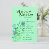 Große Karte (Stehend Vorderseite)