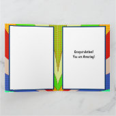 Große Karte | Sie haben es getan ] Herzlichen Glüc (Innenseite)