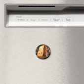 Große Käseplatte auf einer Rundung Magnet (In Situ (Geschirrspüler))