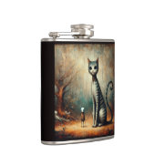 Große Katze Flachmann (Rechts)