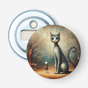 Große Katze Flaschenöffner