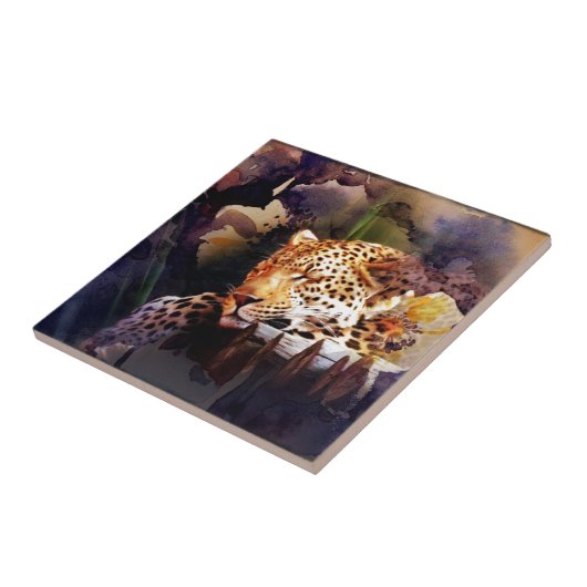 Große Katze Fliese (Seite)