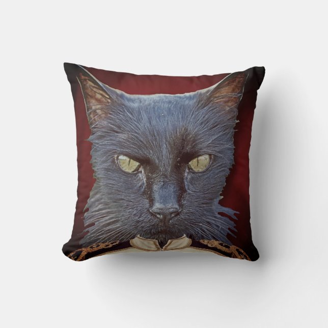 Große Katze General Kissen! Kissen (Vorderseite)