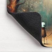 Große Katze Mousepad (Ecke)