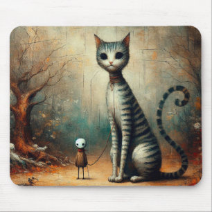 Große Katze Mousepad