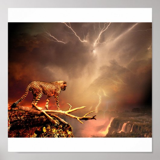 GROSSE KATZE POSTER (Vorne)