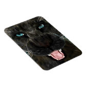 Große Katze Schwarzer Panther Magnet (Rechte Seite)