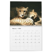 Große Katze wählen Ihr Jahr Kalender (Feb 2026)