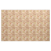 Große Katzen auf Pfirsich-Tupfen Stoff (Fat Quarter (45,7 x 55,9 cm))