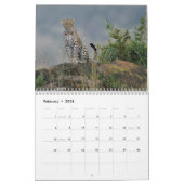 Große Katzen des Masai Mara, Kenya-Kalender Kalender (Feb 2026)