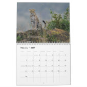 Große Katzen des Masai Mara, Kenya-Kalender Kalender (Feb 2027)
