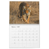 Große Katzen des Weltkalenders Kalender (Feb 2027)