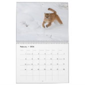 Große Katzen-Kalender Kalender (Feb 2026)