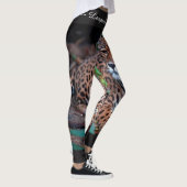 Große Katzen-kundenspezifische Leggings: Jaguar Leggings (Rechts)