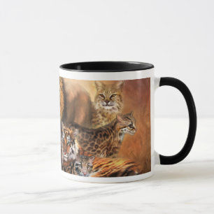 Große Katzen-Tasse Tasse
