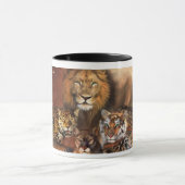 Große Katzen-Tasse Tasse (Zentrum)