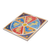 Große Keramik Fliesen sizilianischen Stil "Erice" (Seite)