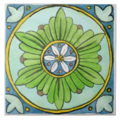 Große Keramik Fliesen Sizilien inspiriert "Mozia" (Vorderseite)