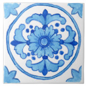 Große Keramik Fliesen Sizilien inspiriert "Nubia" (Vorderseite)