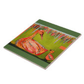 Große Keramik-Foto-Fliese (6 Zoll) mit niedlichen Fliese (Seite)