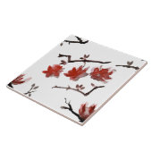 Große Keramik mit wiederholendem Blütendesign Fliese (Seite)